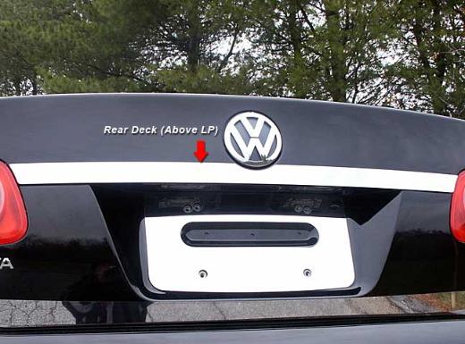 QAA Rear Deck Trim - Below Logo and Above License Plate (1.35