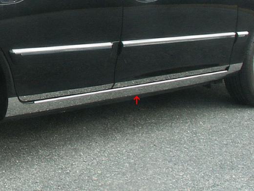 QAA On Rocker Panel Trims - Lower Rocker and Door (3.8