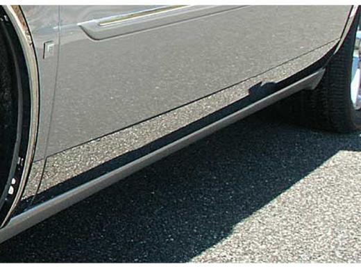 QAA Lower Rocker Panel Trims with Flares (4 12/