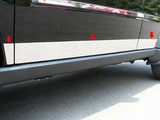 QAA Lower Rocker Panel Trims (3.75