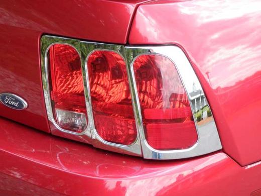 QAA Taillight Bezels - Chrome