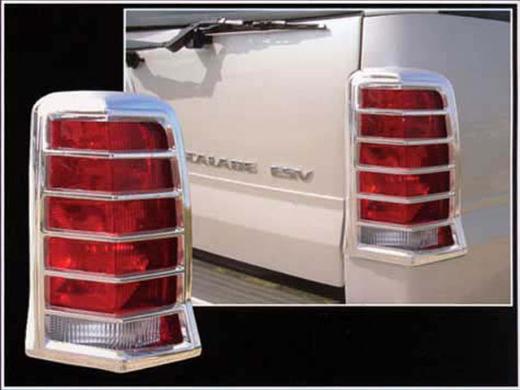 QAA Taillight Bezels - Chrome