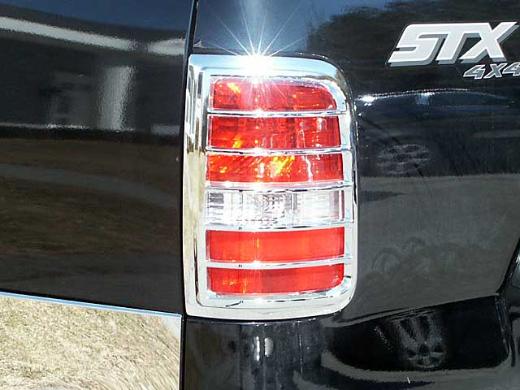 QAA Taillight Bezels - Chrome