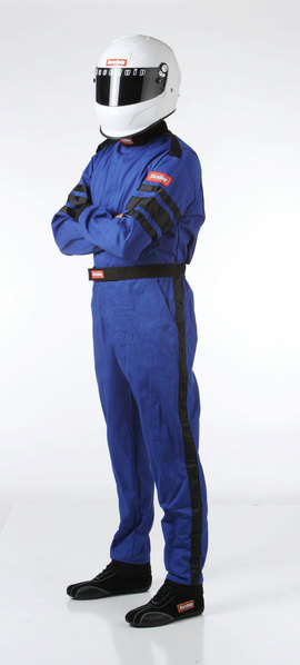 Racequip 110 Series Pyrovatex® SFI-1 Suit - Blue (Large)