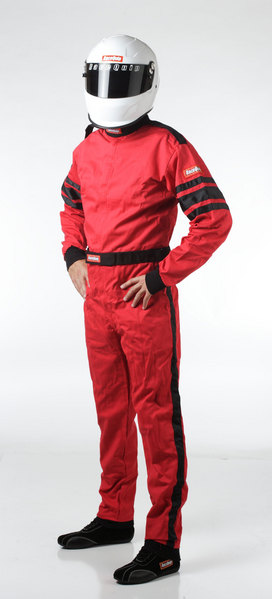 Racequip 110 Series Pyrovatex® SFI-1 Suit - Red (X-Large)