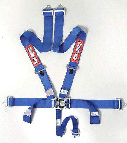 Racequip Safety Harness Set - Blue (5 Point)