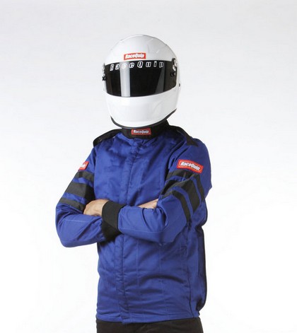 Racequip 120 Series Pyrovatex® SFI-5 Jacket - Blue (3X-Large)