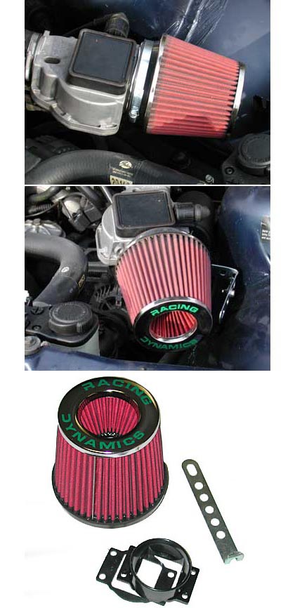 Racing Dynamics Cold Air Intakes - w/ Bracket & High Performance Air Filter