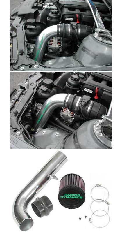 Racing Dynamics Cold Air Intakes - Polished Aluminum