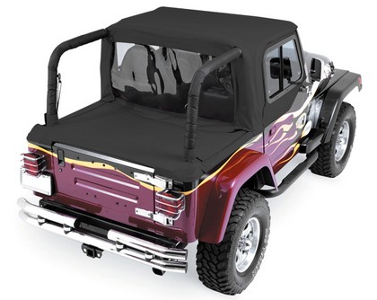 Rampage Tonneau Cover - Denim Black