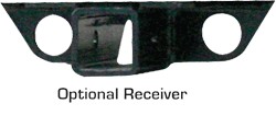 Rampage Recovery Receiver Hitch (For 86605 Rear Bumper)