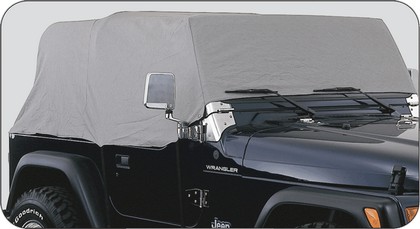 Rampage Cab Cover - 4 Layer Gray (Fits over Installed Top)