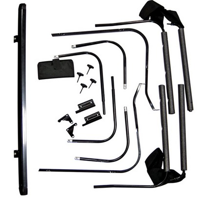 Rampage Soft Top Replacement Hardware (Includes Adjustable Spreader Bar)