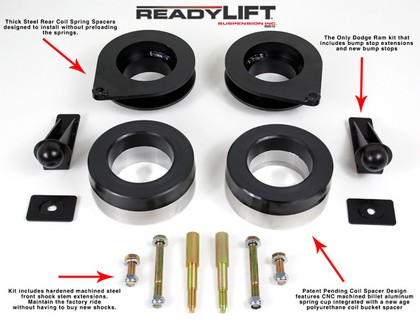 ReadyLift® Smart Suspension Systems (SST) Lift Kit (Front Lift: 2.25