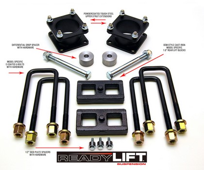 ReadyLift® Smart Suspension Systems (SST) Lift Kit (Front Lift: 3.0