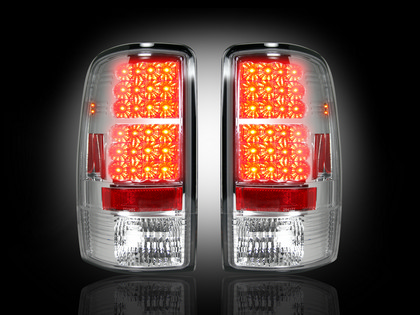 Recon LED Tail Light Set - Clear Lens