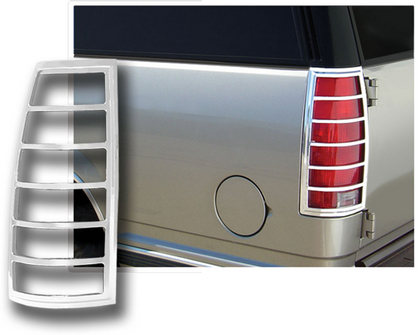 Restyling Ideas Tail Light Bezels - ABS Chrome