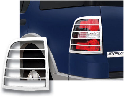 Restyling Ideas Tail Light Bezels - ABS Chrome