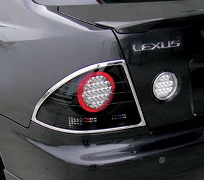 Restyling Ideas Tail Light Bezels - ABS Chrome