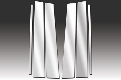 Restyling Ideas Pillar Post Trims - Mirror Finish