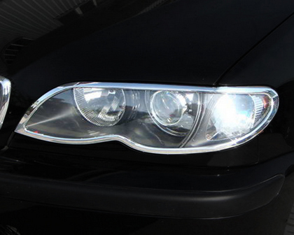 Restyling Ideas Head Light Bezel - ABS Chrome