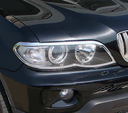 Restyling Ideas Head Light Bezel - ABS Chrome