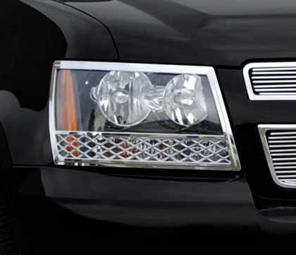 Restyling Ideas Head Light Bezel - ABS Chrome