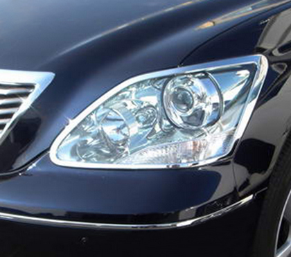 Restyling Ideas Head Light Bezel - ABS Chrome