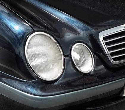 Restyling Ideas Head Light Bezels - ABS Chrome