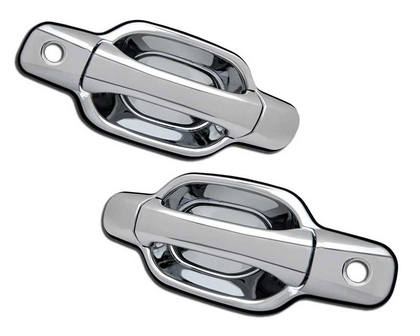 Restyling Ideas Replacement Door Handles - ABS Chrome, 2 Key Hole