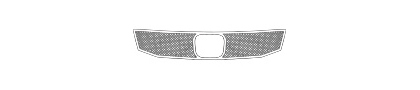 Restyling Ideas Grille Insert - Woven Mesh, Stainless Steel