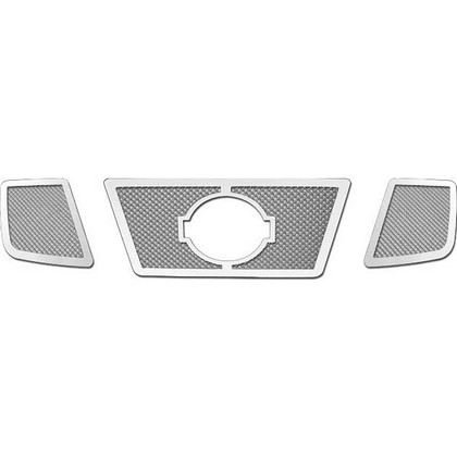 Restyling Ideas Stainless Steel Chrome Plated Knitted Mesh Main Grille