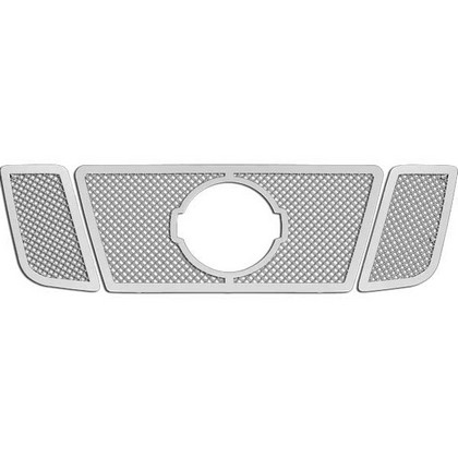 Restyling Ideas Stainless Steel Chrome Plated Knitted Mesh Main Grille