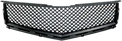 Restyling Ideas Replacement Grille - ABS Chrome, Mesh Style, Top, Black