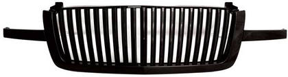 Restyling Ideas ABS Replacement Grille - Vertical Bar Style, Black