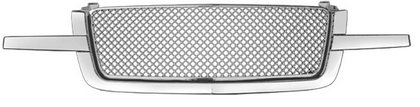 Restyling Ideas Replacement Grille - ABS Chrome, Mesh Style, ABS Chrome