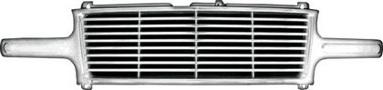 Restyling Ideas Replacement Grille - Billet Style, ABS Chrome