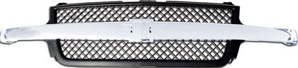 Restyling Ideas Replacement Grille - ABS Chrome, Mesh Style