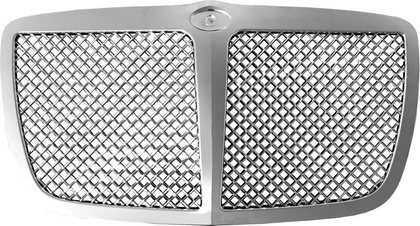 Restyling Ideas Replacement ABS Chrome Grille - Mesh Style