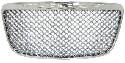 Restyling Ideas Replacement Grille - ABS Chrome, Mesh Style, ABS Chrome