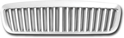 Restyling Ideas Replacement Grille - Vertical Bar Style, ABS Chrome