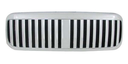 Restyling Ideas Replacement Grille - LT Vertical Bar Style, ABS Chrome