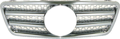 Restyling Ideas Replacement Grille - ABS Chrome, Silver/ABS Chrome