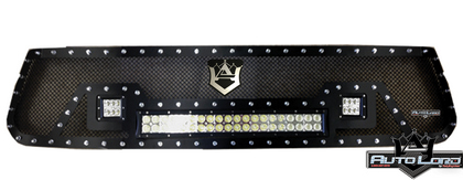 Restyling Ideas ABS Performance Grille - 1x72W/2x18W LEDS & Auto Lord Badge