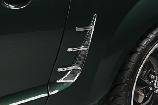 Retro USA Mustang Quarter Molding