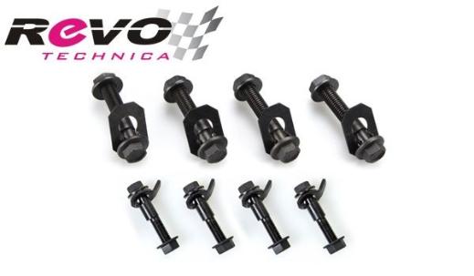 Revo Technica Camber Kit - Front Type: Cam Bolt (2° Max) / Rear Type: Cam Bolt (2° Max)