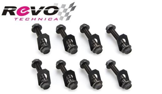 Revo Technica Camber Kit - Front Type: Cam Bolt (2° Max) / Rear Type: Cam Bolt (2° Max)