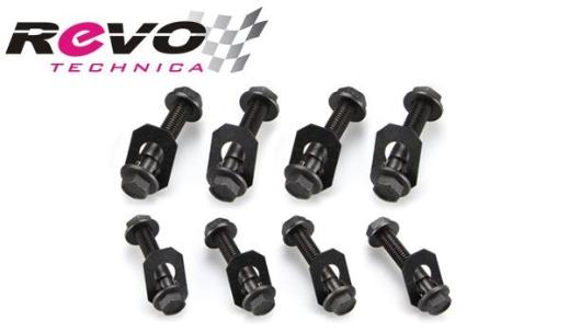 Revo Technica Camber Kit - Front Type: Cam Bolt (2° Max) / Rear Type: Cam Bolt (2° Max)