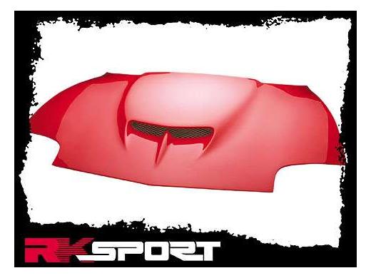 RK Sport Fiberglass Hoods, Ram Air Hood