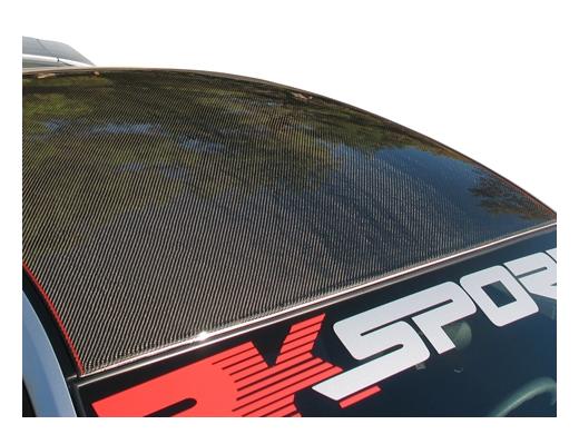 RK Sport Roof Overlay - Carbon Fiber